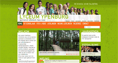 Desktop Screenshot of lyceumypenburg.nl